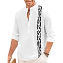 FINIVO FASHION Mens Short Kurta with Printed