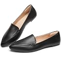 FINIWOR Loafers for Women Pointed Toe Dress