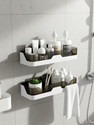 Finner Wall-Mounted Bathroom Storage Shelf No-Drill