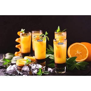 finster imported tall vodka amp tequila shot glasses set of 12 transparent - 60 ml great gift for vodka tequila lovers