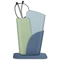FINTIE Eyeglasses Holder, Vegan Leather Glasses Stand Case For Nightstand