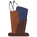 FINTIE Eyeglasses Holder, Vegan Leather Glasses Stand Case For Nightstand