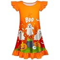 Fiodrimy Girls Nightgowns Unicorn Sleepwear Night Sleep Dress Pajamas Little Kids Toddler Soft Nightgown