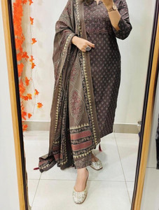 FIONAL Women Kurta Pant Dupatta Set