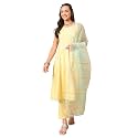 FIORRA Women39s Cotton Kurta Pant With Dupatta
