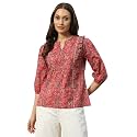 FIORRA Women39s Cotton Regular Fit Top