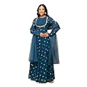 FIORRA Women39s Fit and Flare Floor Length