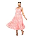 FIORRA Women39s Fit And Flare Knee Length
