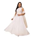 FIORRA Women39s Fit and Flare Floor Length