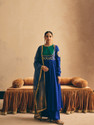 FIORRA Women Chanderi Kurta Palazzo Dupatta Set