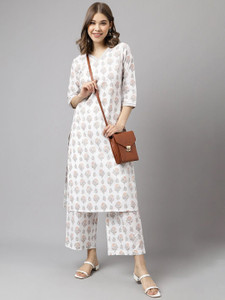 FIORRA Women Kurta Palazzo Set