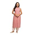 FIORRA Womens Cotton Straight Fit Floral Printed