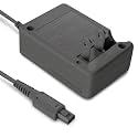 FIOTOK 3DS Charger,3DS Charger Compatible with Nintendo 3DS/ New 3DS XL/DSi/DSi XL/2DS/ 2DS XL Wall Plug Adapter (100-240v),Black