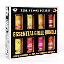 Fire & Smoke Society Essential Grill Seasoning Set | BBQ Rubs, 8-Pack