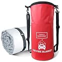 Vehicle Fire Blanket, Emergency Fire Extinguisher Blanket for Car,Survival Safety Fire Blanket for Automobiles, Motorcycles, Warehouses, House, Camping in the Wilderness (29.5x19.6ft)