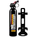 1 Pack 620ml Water-Based Portable Fire Extinguisher Class A B C K With Mount