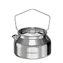 Fire-Maple Antarcti Camping Kettle Stainless Steel Camp Tea Pot, 1.2L