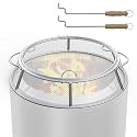 Fire Pit Spark Screen for Solo Stove Bonfire Shield 19.5 Inch Accessories