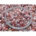 Fire Quartz Chips – Natural Mini Fire Quartz Stones, Crushed Undrilled Fire Quartz, Semi-Tumbled Genuine Fire Quartz (1/8 lb)
