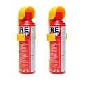 Fire Stop Portable Fire Extinguisher Spray, 500ml, Pack of 2, Multi-Scene Firefighting for Car, Home, Kitchen