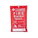 FireAvert Emergency Fire Blanket for Home and Kitchen – Fire Safety Blanket for Kitchen, Camping, Vehicles &amp; More - 4 Pack