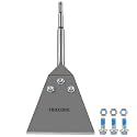 Firecore 5 Inch x 11 Inch SDS Plus Floor Scraper, Tile Removal Chisel Tool