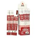 FireCreek Snacks Teriyaki Beef Sticks, Hickory Smoked Meat Sticks, 20 Pack