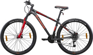 firefox charger 29 d 29 t inch mountain cycle 27 gear black only front suspension