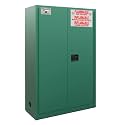 FireKing 45 Gallon Pesticide Safety Cabinet, Manual Door, Green