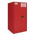 FireKing 60 Gallon Combustible Flammable Safety Cabinet, Automatic Door