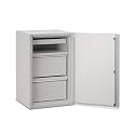 FireKing FireShield Edge Executive Fire Rated Storage Cabinet, Platinum