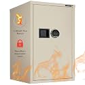 FireKing FireShield Fire Rated Storage Cabinet, Electronic Lock, Parchment