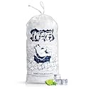 FireKylin 50Pcs 10 lb Drawstring Ice Bags for Ice Storage, Reusable