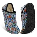 Fires Womens Mens Slippers with Rubber Sole Soft-Lightweight House Slipper Socks Around House Shoes Non Slip Indoor/Outdoor