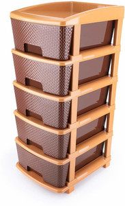 firewave shelf organizers brown plastic