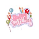 Firmer Happy Birthday Cake Topper | Acrylic Decorating Items |Birthday Theme | Birthday Cake Decoration Accessories For Girls Boys Adults| Multicolor