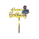 Firmer Happy Birthday Cake Topper | Acrylic Decorating Items For Birthday | Birthday Cake Decoration Accessories For Girls Boys Adults| Multicolor