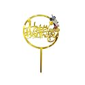 Firmer Happy Birthday Cake Topper With Micky | Decorating Items For Birthday | Birthday Cake Decoration Accessories For Girls Boys Adults| Multicolor
