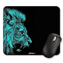Rectangle Mouse Pad Anti Slip Rubber Lion