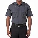First Class 100% Polyester Short &amp; Long Sleeve Zippered Uniform Shirt 4 Pocket Hidden, Law Enforcement BDU Zipper Closure.