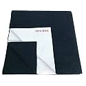 First Kick Instadry Anti-Piling Fleece Extra Absorbent Quick Dry Sheet for Baby, Baby Bed Protector, Waterproof Baby Sheet, Small Size 70x50cm, Pack of 1, NavyBlue