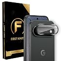 FIRST MART Black Camera Ring Guard Protector for Google Pixel 11 Pro | Tempered Glass with Metal Alloy Rings, HD Clear, Scratch Resistant, Case-Friendly | Pack of 1