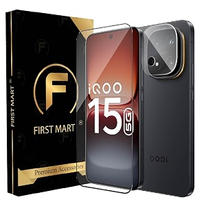 FIRST MART Military-Grade Gorilla Tempered Glass for