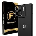 FIRST MART Premium Camera Lens Protector Tempered Glass Compatible For Motorola Edge 40 5G (6.55 Inches) With Installation Kit |Black, Pack of 1