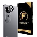FIRST MART Premium Camera Lens Protector Tempered Glass Compatible For Vivo T3 Ultra 5G (6.7 Inches) With Installation Kit |Black, Pack of 1