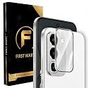 FIRST MART Silver Camera Ring Guard Protector for Realme 16x | Tempered Glass with Metal Alloy Rings, HD Clear, Scratch Resistant, Case-Friendly | Pack of 1