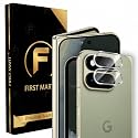 FIRST MART Silver Camera Ring Guard Protector for Google Pixel 11 Pro Fold | Tempered Glass with Metal Alloy Rings, HD Clear, Scratch Resistant, Case-Friendly | Pack of 1