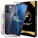 FIRST MART Tempered Glass for iQOO Z11xa