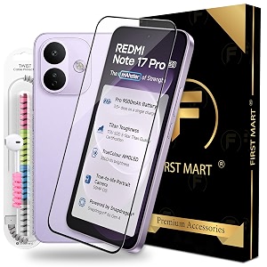 FIRST MART Tempered Glass for Redmi Note