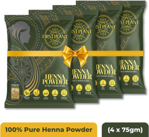 first plant premium rajasthani henna powder organic henna for hair colour and hair care 300 g